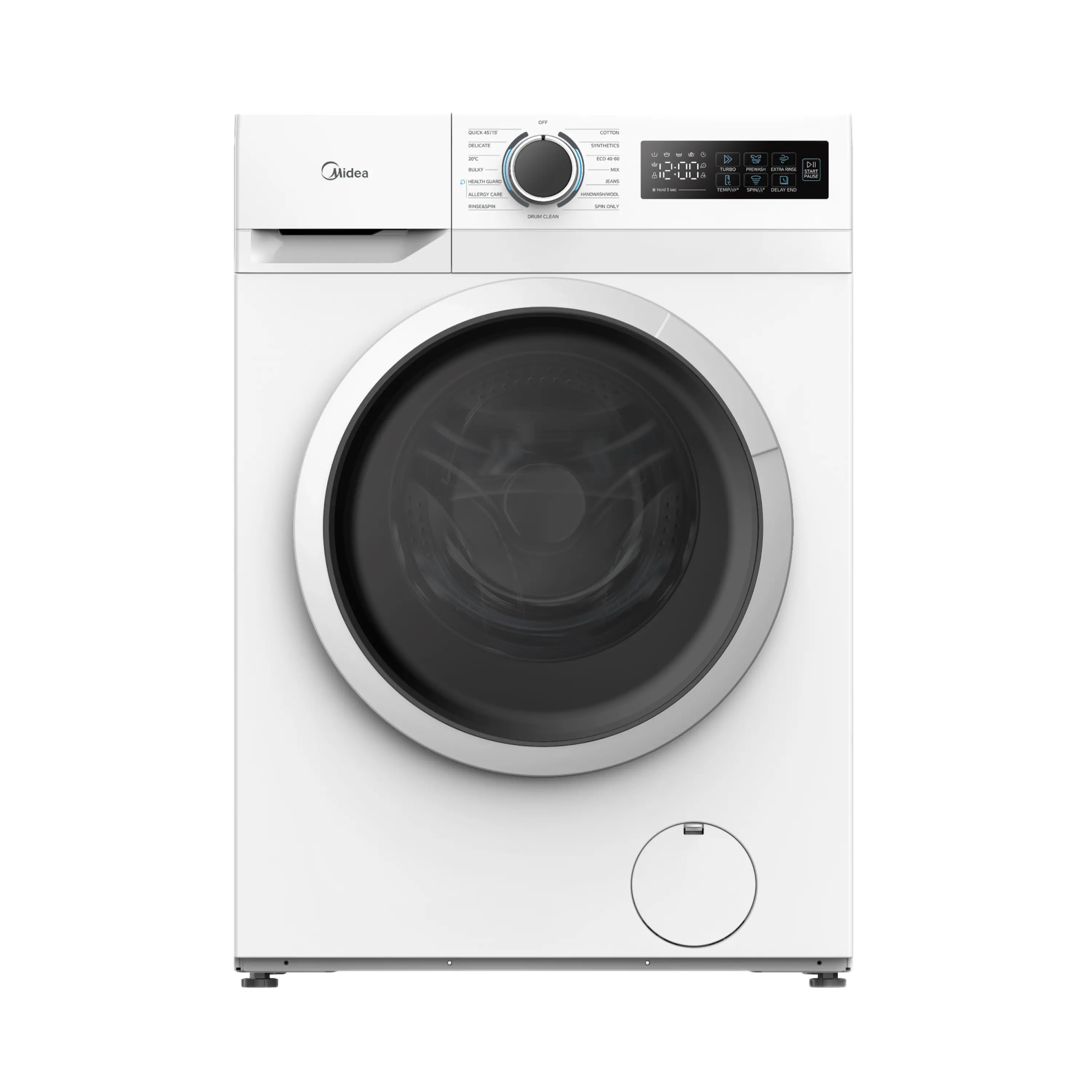 Lavatrice a Carica Frontale Midea MF110 Classe A 7 kg – Bianca
